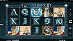 Thunderstruck 2 in Jackpot City
